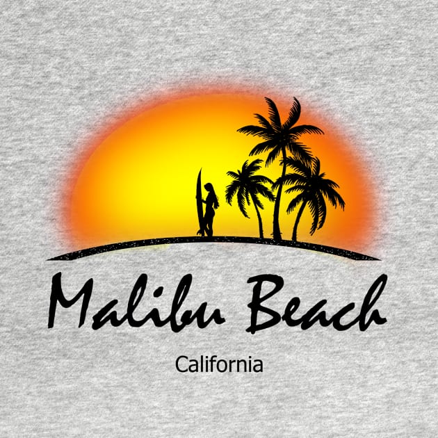 Malibu Beach, CA by dejava